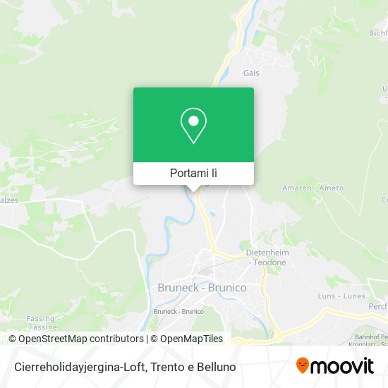 Mappa Cierreholidayjergina-Loft