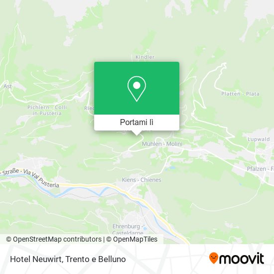 Mappa Hotel Neuwirt