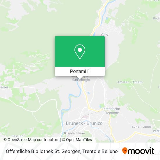 Mappa Öffentliche Bibliothek St. Georgen