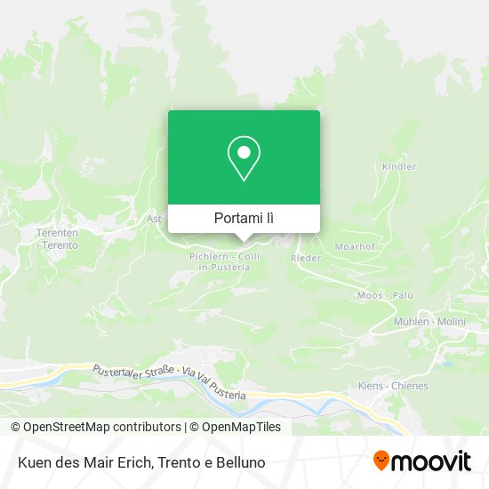 Mappa Kuen des Mair Erich