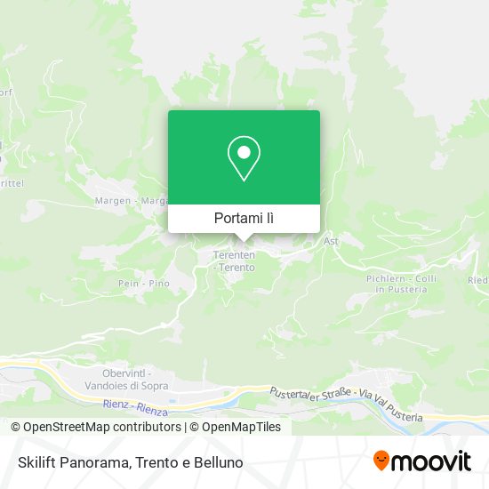 Mappa Skilift Panorama