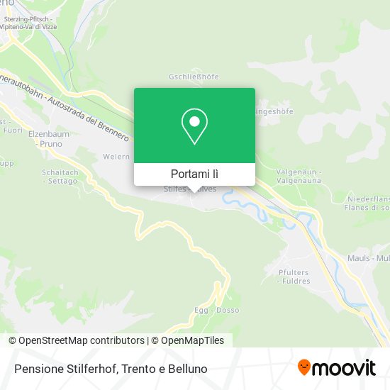 Mappa Pensione Stilferhof