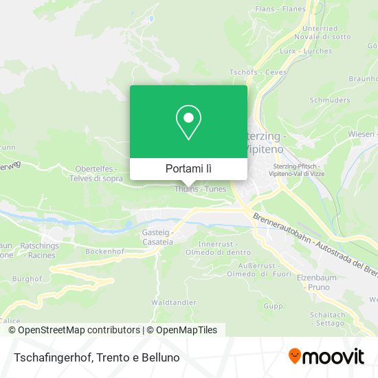 Mappa Tschafingerhof