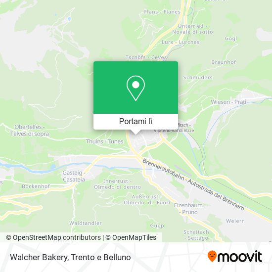 Mappa Walcher Bakery