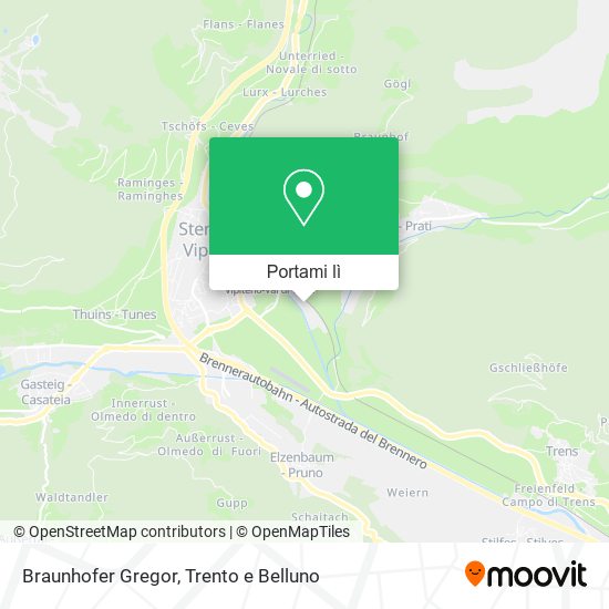 Mappa Braunhofer Gregor
