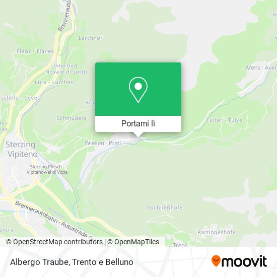 Mappa Albergo Traube