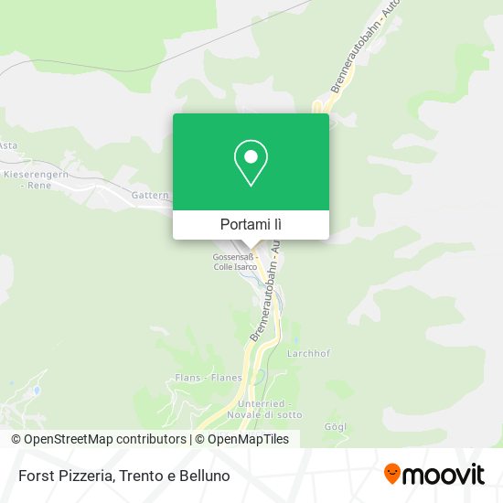 Mappa Forst Pizzeria