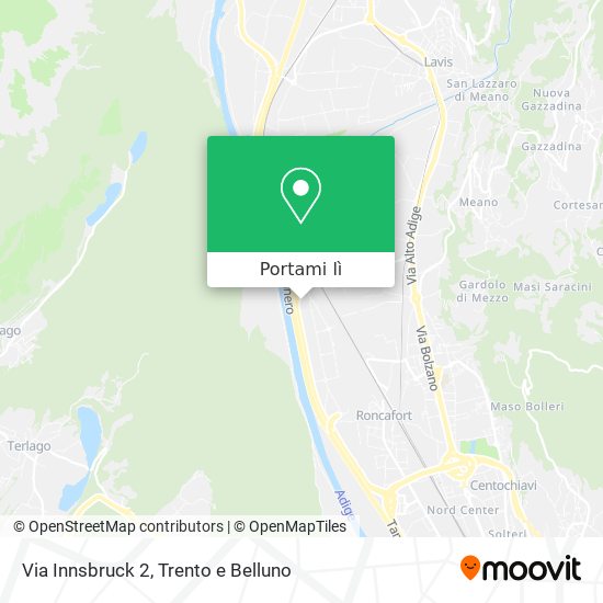 Mappa Via Innsbruck 2