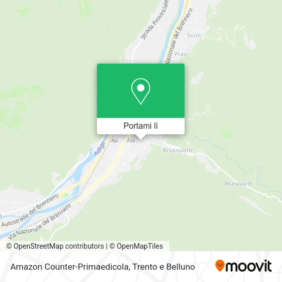 Mappa Amazon Counter-Primaedicola