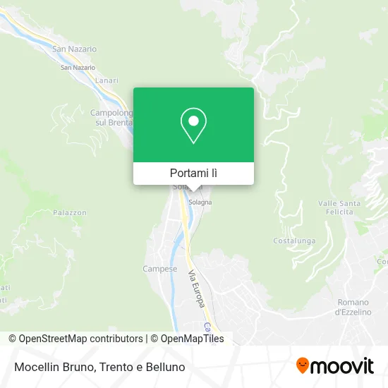 Mappa Mocellin Bruno