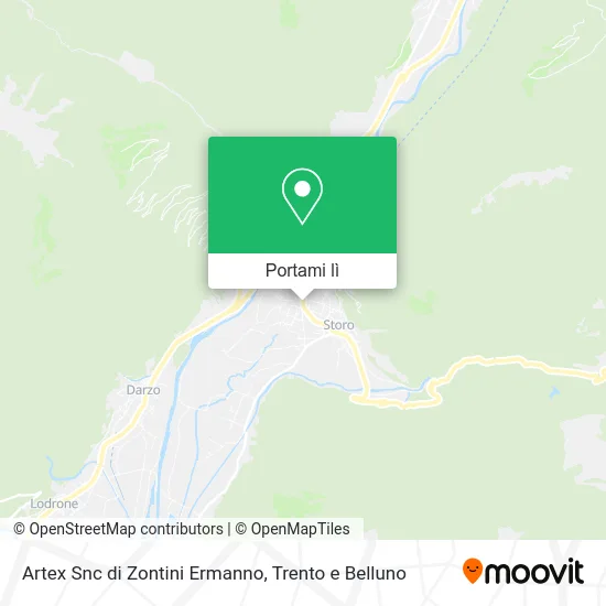 Mappa Artex Snc di Zontini Ermanno