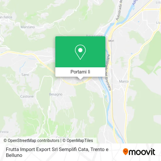 Mappa Frutta Import Export Srl Semplifi Cata