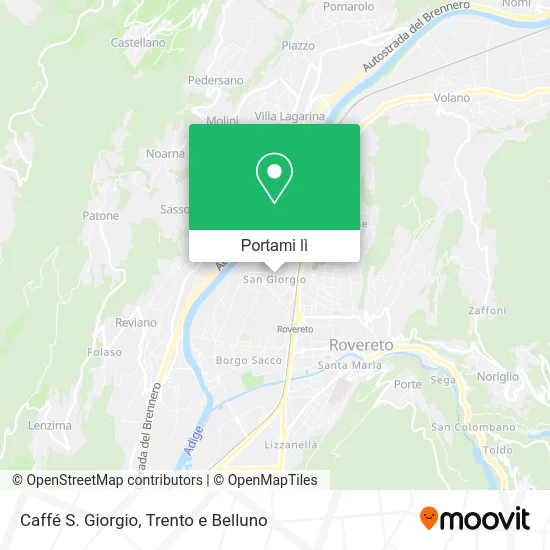Mappa Caffé S. Giorgio