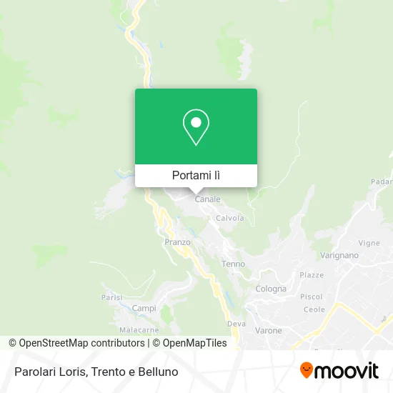 Mappa Parolari Loris