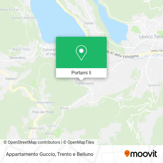 Mappa Appartamento Guccio