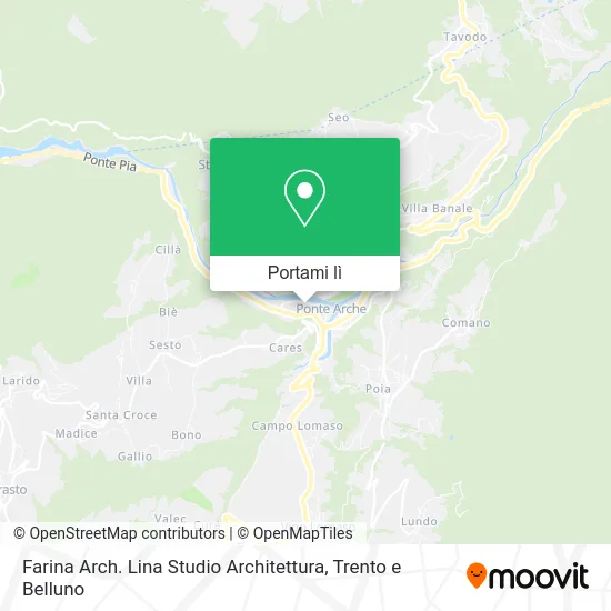 Mappa Farina Arch. Lina Studio Architettura