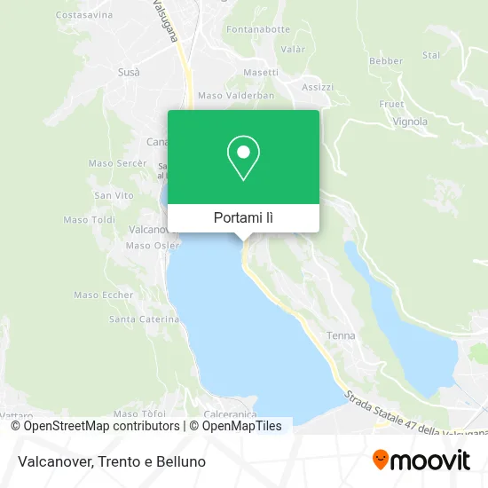 Mappa Valcanover