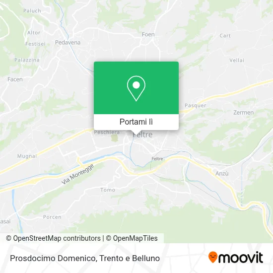 Mappa Prosdocimo Domenico