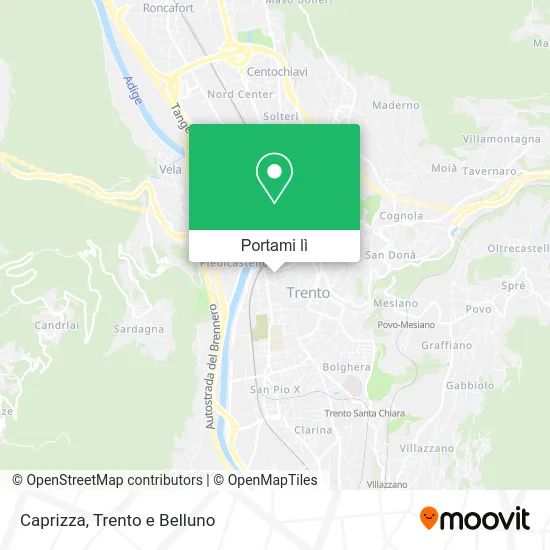 Mappa Caprizza