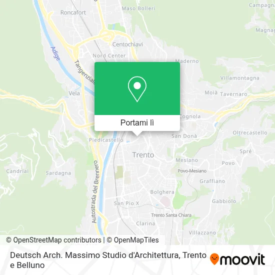 Mappa Deutsch Arch. Massimo Studio d'Architettura