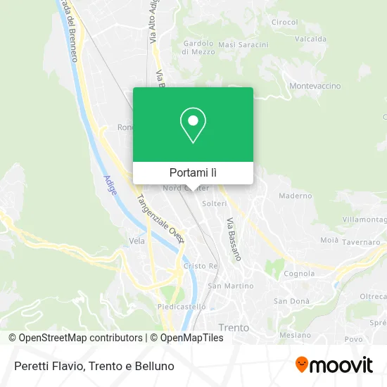 Mappa Peretti Flavio