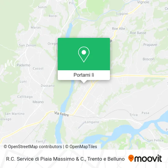 Mappa R.C. Service di Piaia Massimo & C.