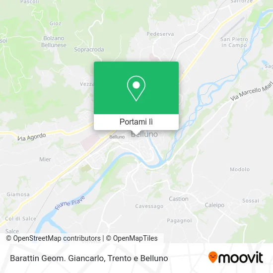 Mappa Barattin Geom. Giancarlo