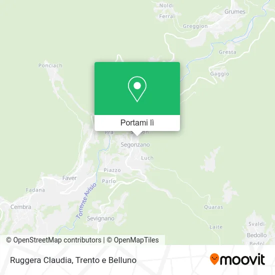 Mappa Ruggera Claudia