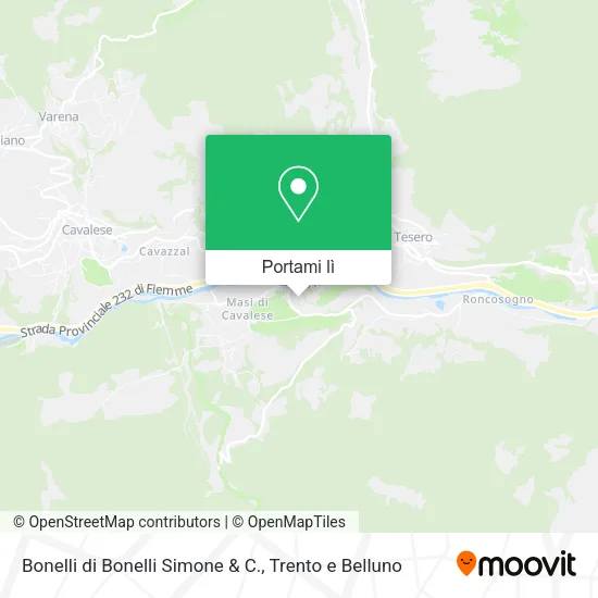 Mappa Bonelli di Bonelli Simone & C.