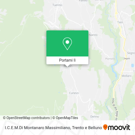 Mappa I.C.E.M.Di Montanaro Massimiliano