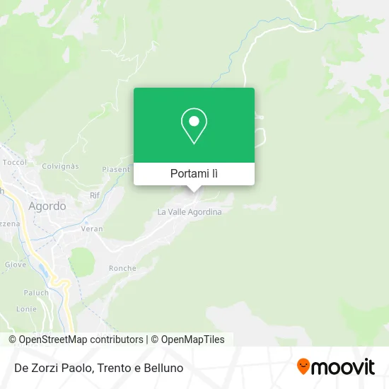 Mappa De Zorzi Paolo