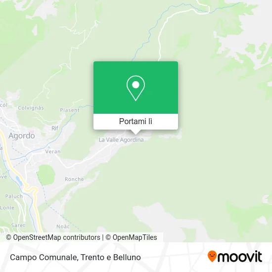 Mappa Campo Comunale