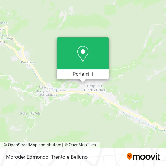 Mappa Moroder Edmondo