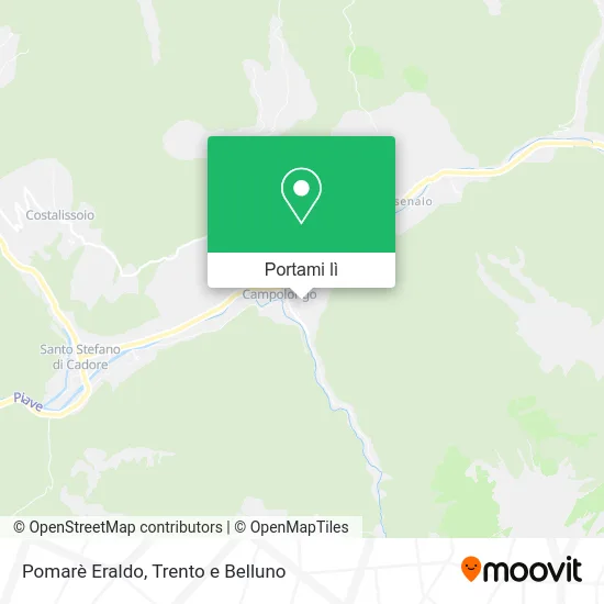 Mappa Pomarè Eraldo