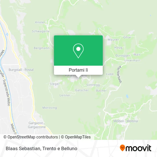 Mappa Blaas Sebastian