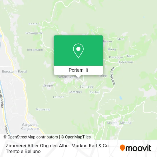 Mappa Zimmerei Alber Ohg des Alber Markus Karl & Co
