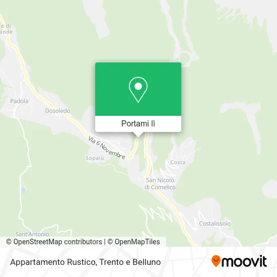 Mappa Appartamento Rustico