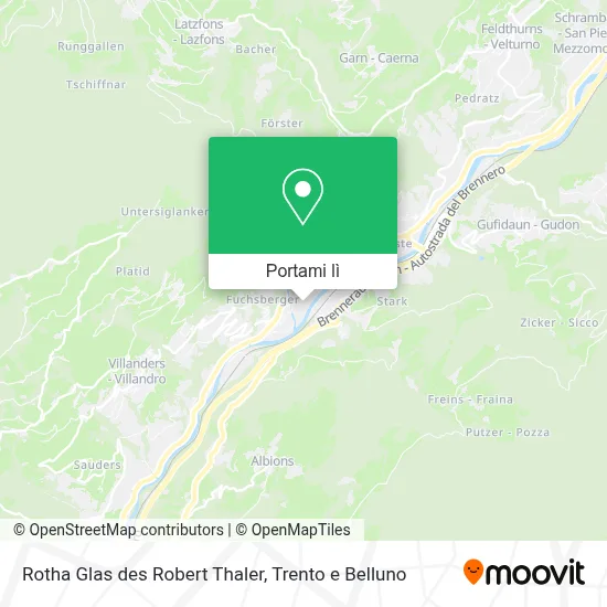 Mappa Rotha Glas des Robert Thaler