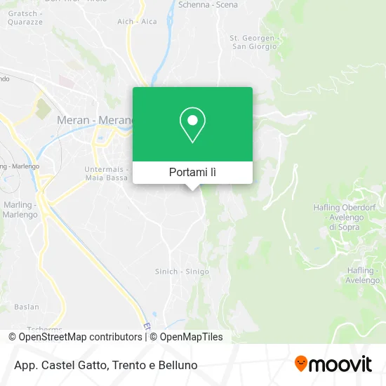Mappa App. Castel Gatto