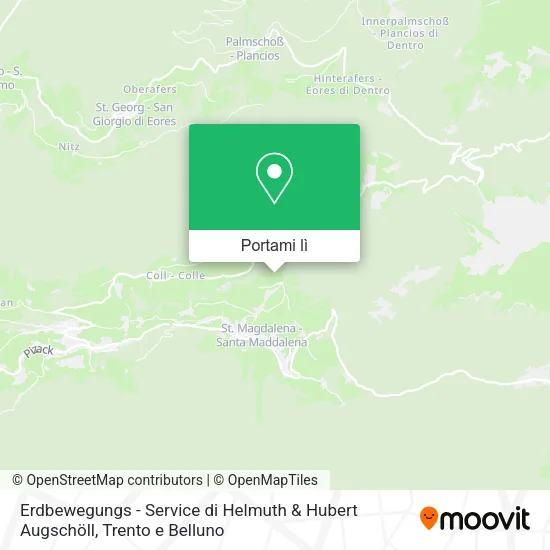 Mappa Erdbewegungs - Service di Helmuth & Hubert Augschöll