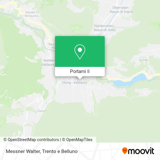 Mappa Messner Walter