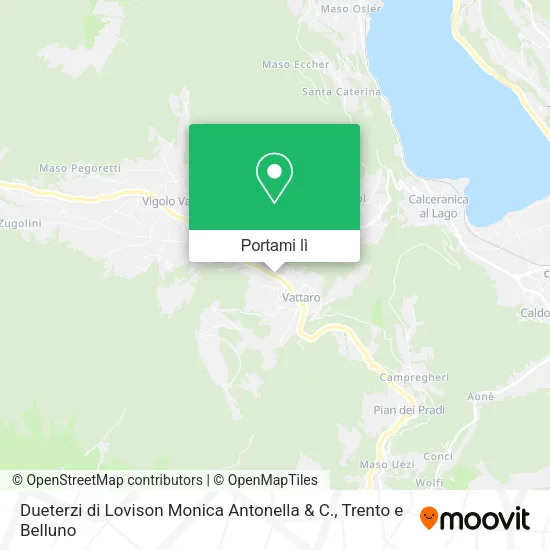 Mappa Dueterzi di Lovison Monica Antonella & C.