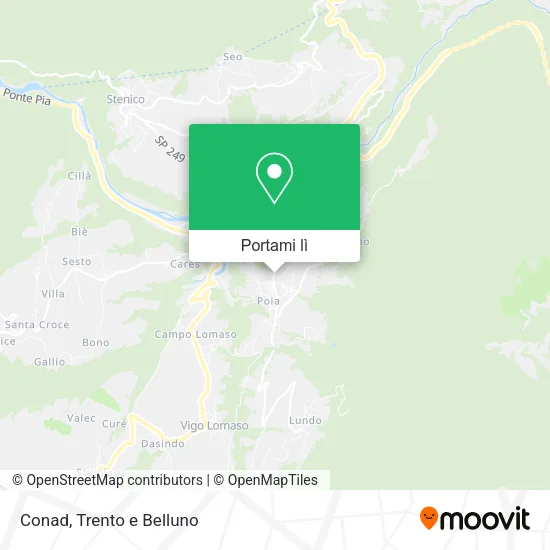 Mappa Conad
