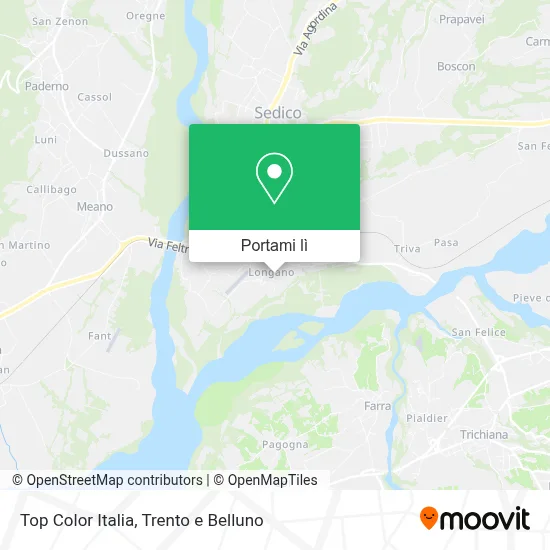 Mappa Top Color Italia