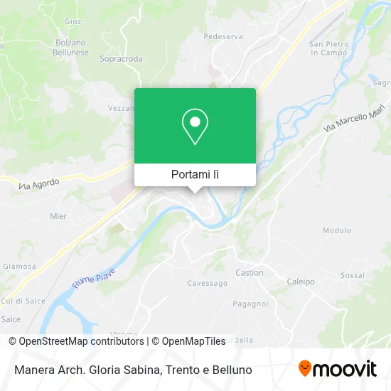 Mappa Manera Arch. Gloria Sabina