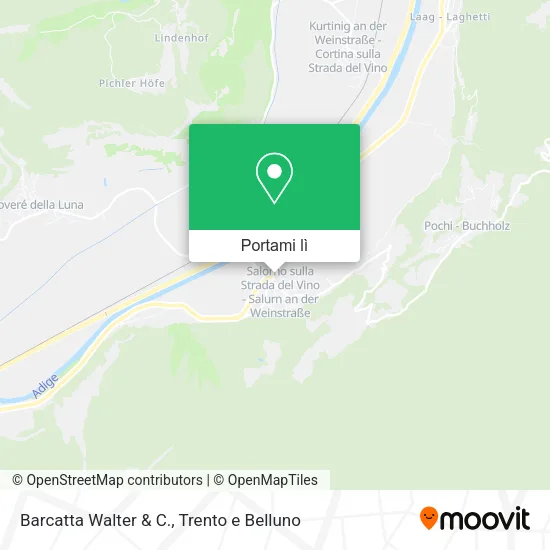 Mappa Barcatta Walter & C.