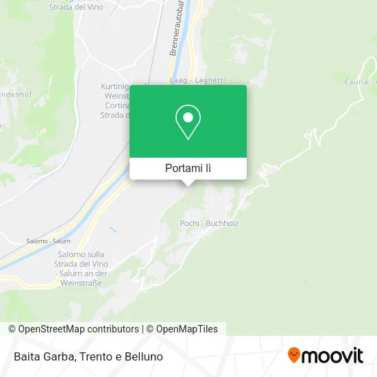 Mappa Baita Garba