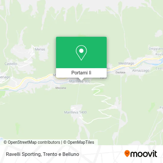 Mappa Ravelli Sporting