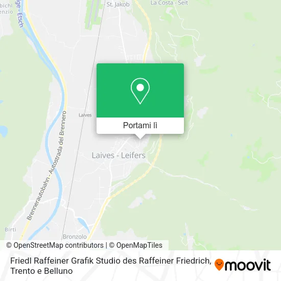 Mappa Friedl Raffeiner Grafik Studio des Raffeiner Friedrich