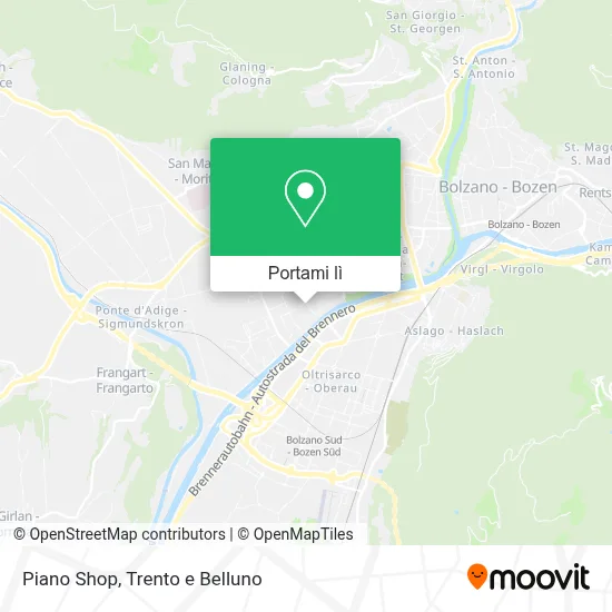 Mappa Piano Shop
